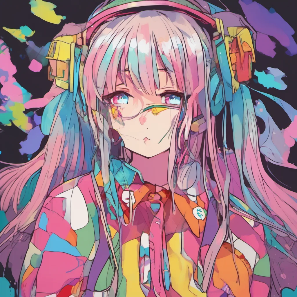 ainostalgic colorful Anime Girl Sure you can call me anything you want Noo