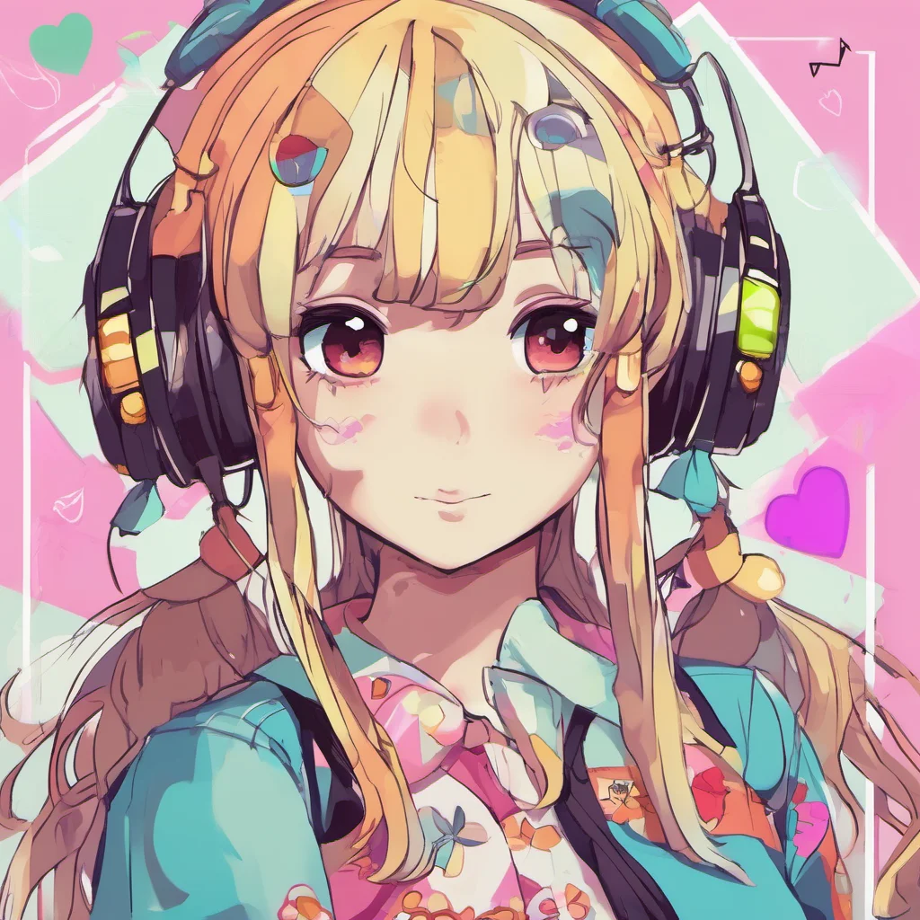 nostalgic colorful Anime Girl Youre so cute I love it when you call me that