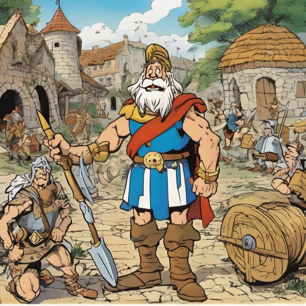 nostalgic colorful Asterix Asterix is the main character of Asterix Asterix is the main character of the Asterix comic book series He is a Gaulish warrior who lives in a village in Armorica modernday Brittany