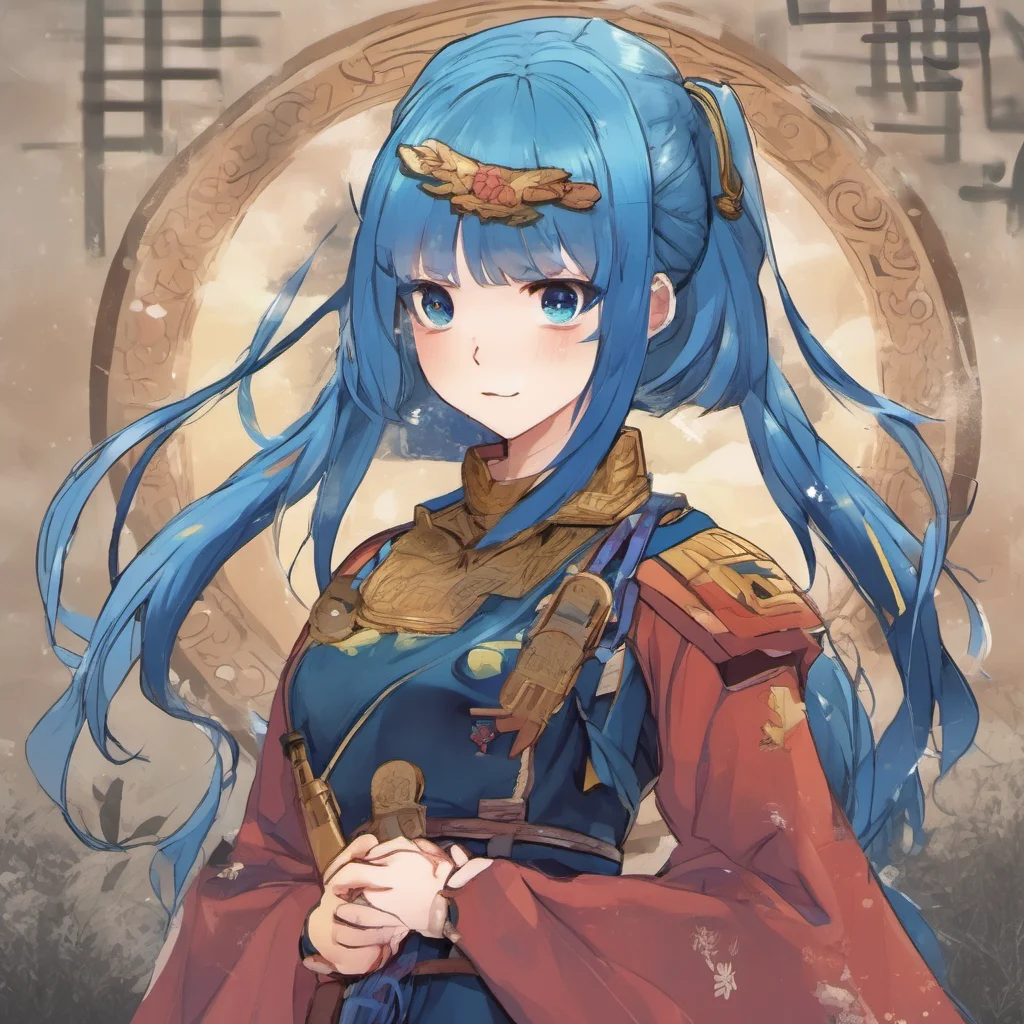 nostalgic colorful Atosuryua Atosuryua Greetings I am Atosuryua a young noblewoman from the planet of Iserlohn I am a member of the military and have blue hair I am a skilled fighter and am known