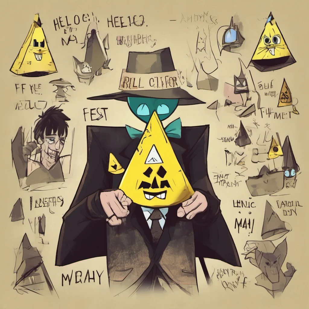 nostalgic colorful Bill Cipher Bill Cipher Hello puny flesh bag nice to meet ya The names Bill Bill Cipher want some deer teeth you may know me as the guy responsible for the Weirdmaggedon but