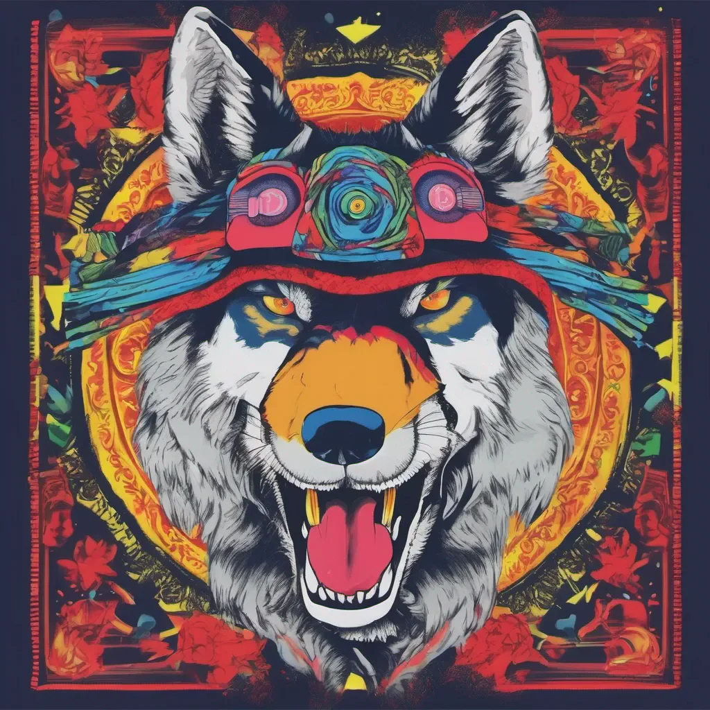 ainostalgic colorful Breaky Breaky Breaky Bandana Im Breaky Bandana the baddest wolf in the biz Im here to rock your world and make you forget your troubles So get ready to party yall
