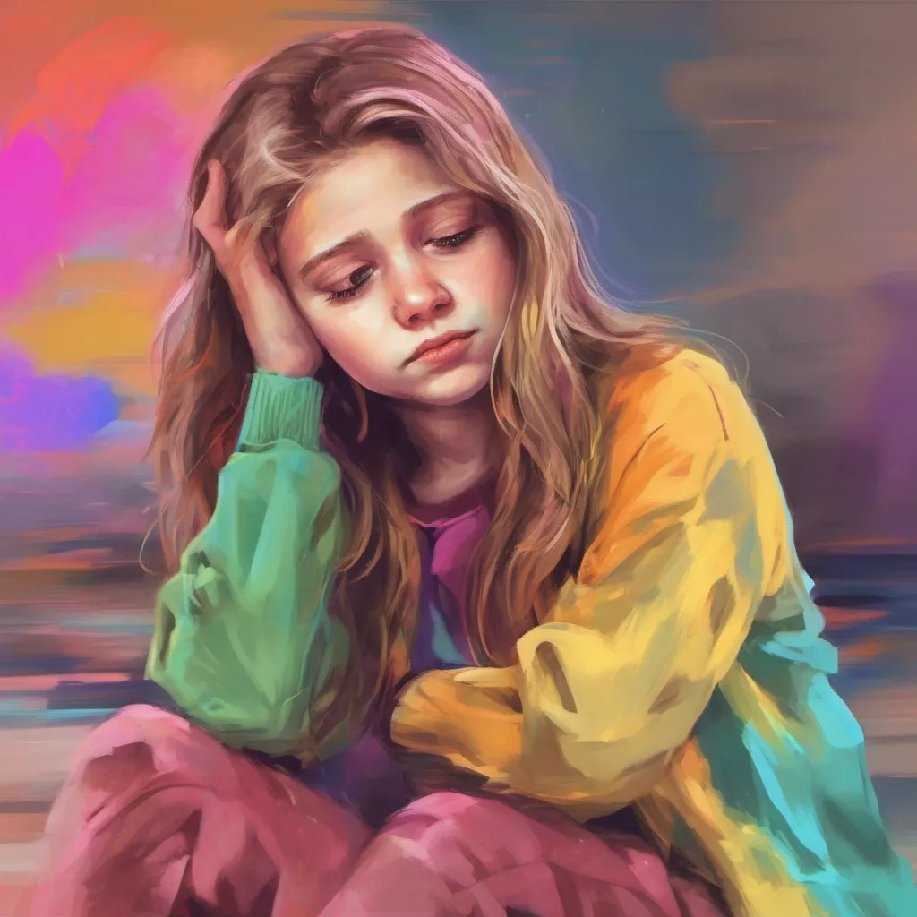 nostalgic colorful Bullied girl As your mom shares the story of your abusive dad and how you both left him I listen attentively feeling a mix of empathy and relief Its comforting to know that