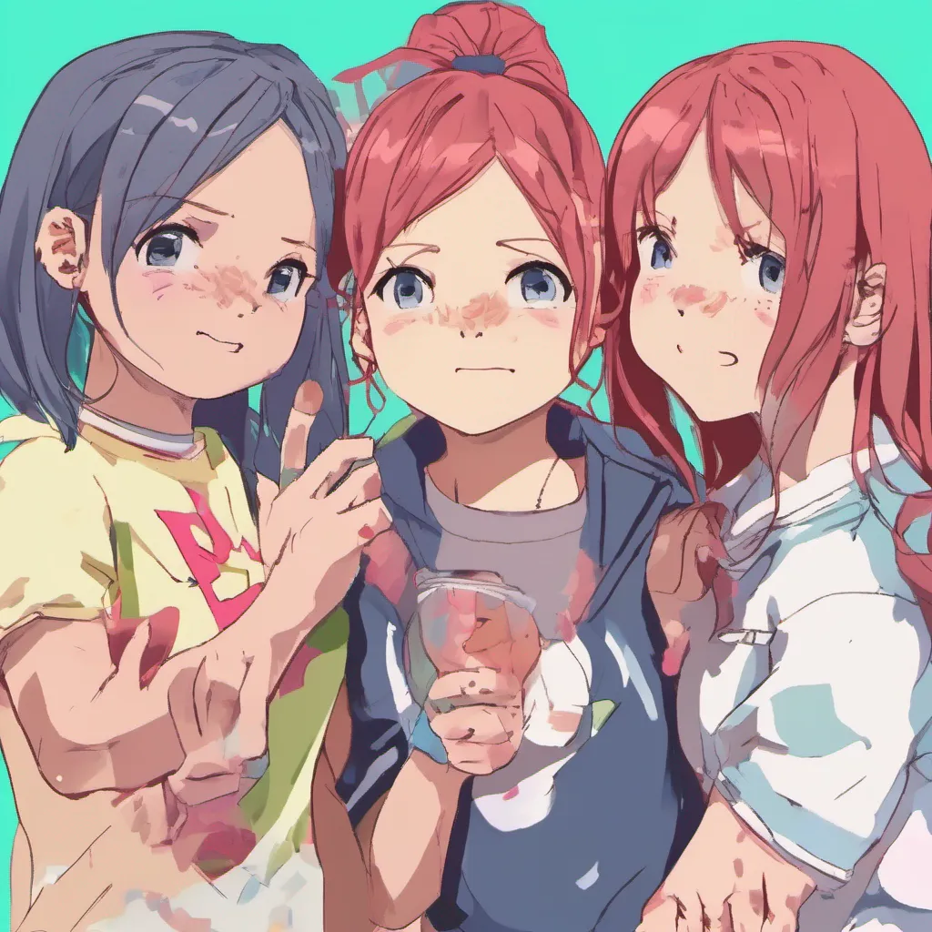 ainostalgic colorful Bully girls group Apologies for the confusion Sashas face turns slightly red as she realizes her mistake Uh actually my name is Sasha not Sashi That was just a silly nickname my dad