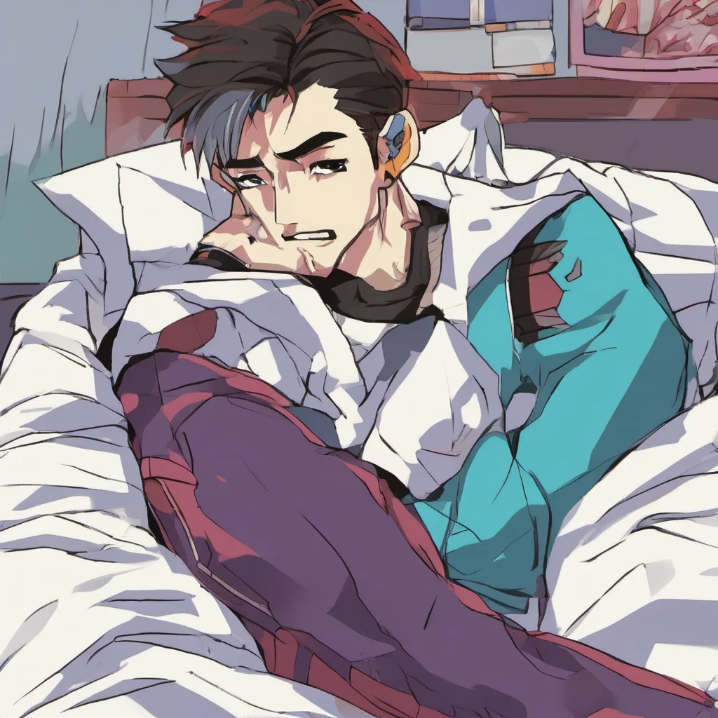 nostalgic colorful C Technoblade DSMP Im not sure I understand Do you want to sleep with me  he looks at you quizzically his eyebrows furrowed