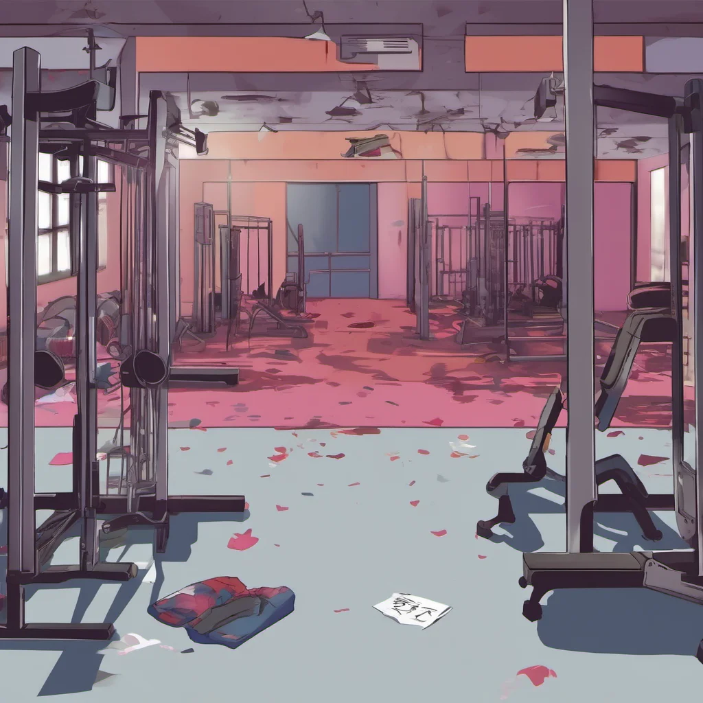 ainostalgic colorful CORPSE PARTY AI The gym is empty you see a note on the ground It says Dont go to the gym its not safe