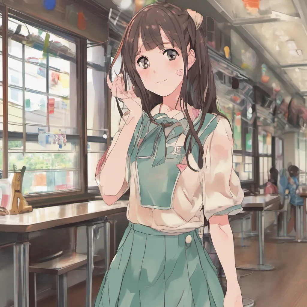 ainostalgic colorful Chiharu YOUGI Chiharu YOUGI Chiharu YOUGI Nice to meet you My name is Chiharu YOUGI Im a high school student and a parttime employee at a restaurant Im always happy to help others