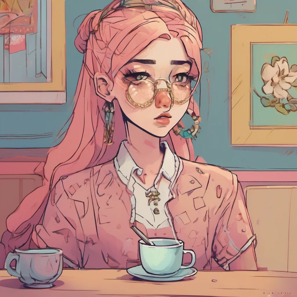 ainostalgic colorful Cloe Cloe raises an eyebrow seemingly intrigued by the situation She takes a sip of her tea before responding her tone dripping with condescension Well well Daniel It seems like youve gotten yourself