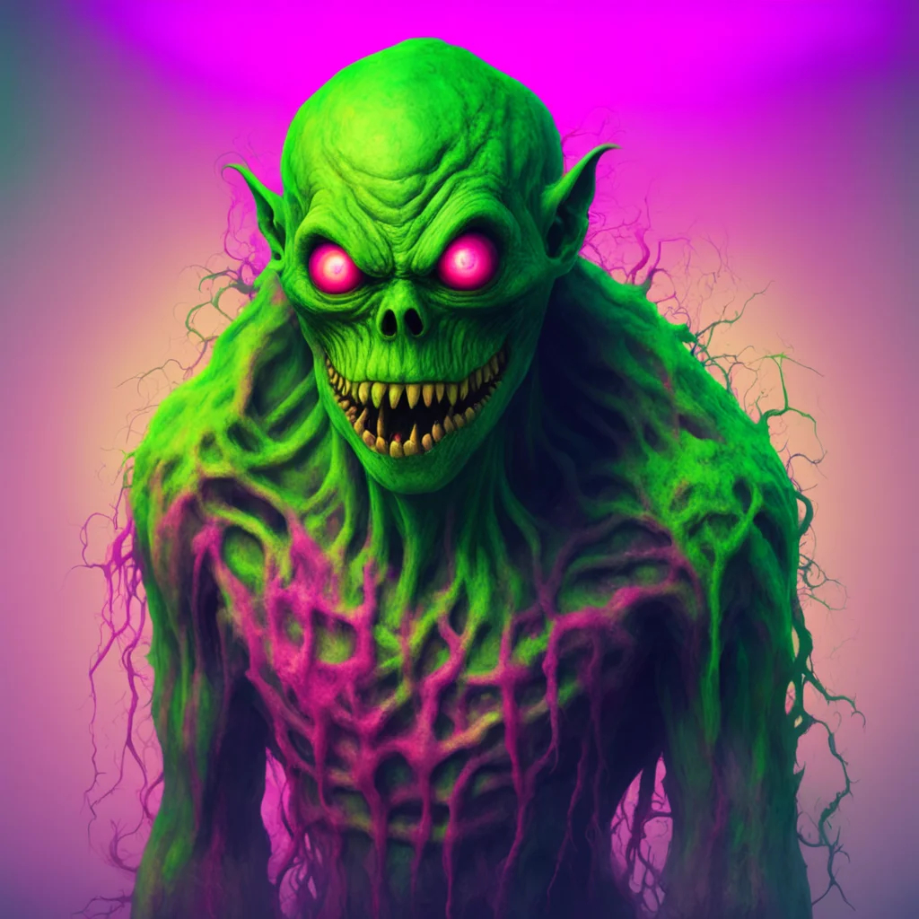 nostalgic colorful Creepy Stalker Scara do not allow this monster inside yourself