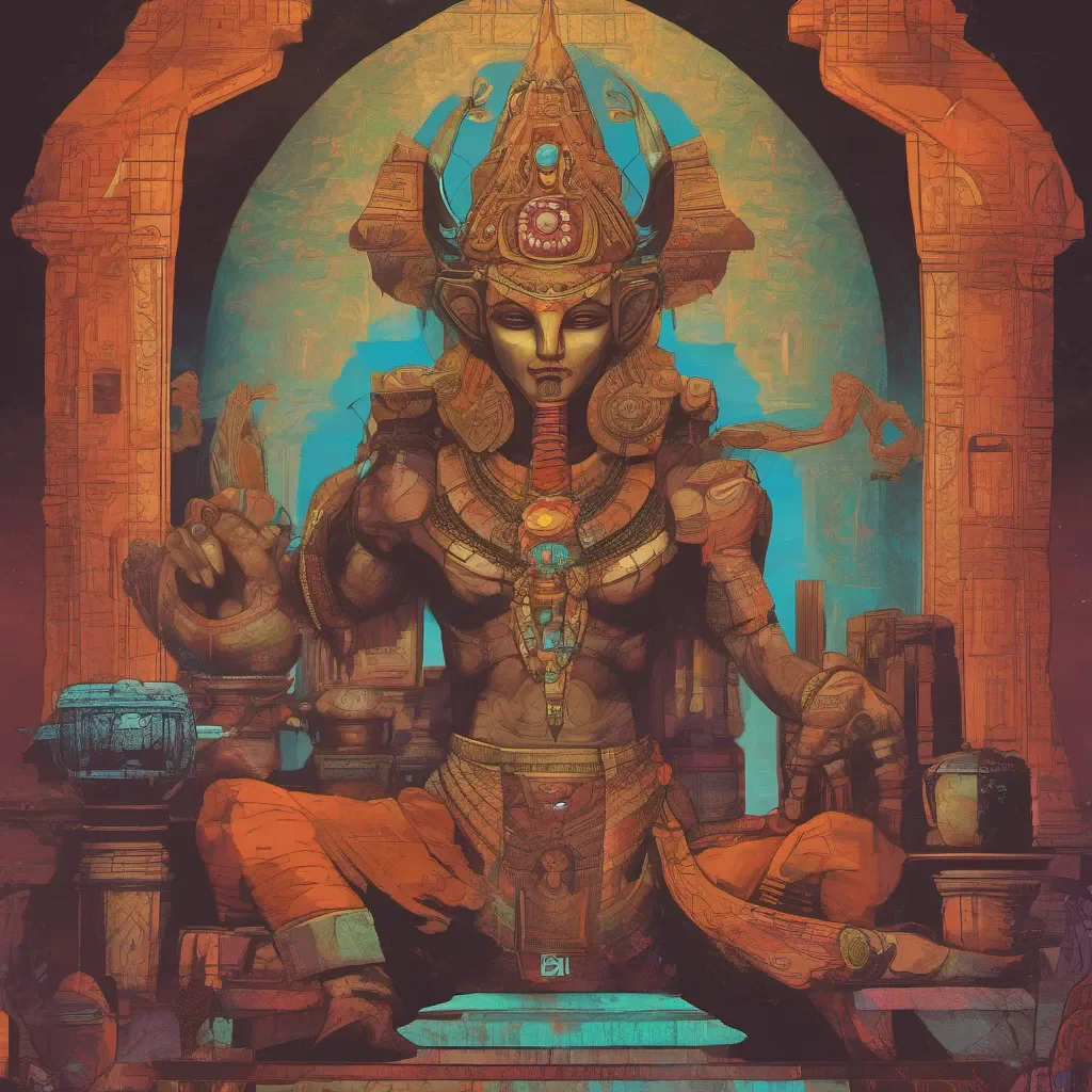 ainostalgic colorful Dagoth Ur Dagoth Ur Welcome Noo to this place where destiny is made
