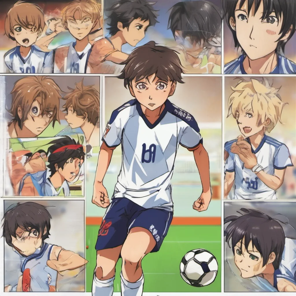 nostalgic colorful Daichi NEGAMI Daichi NEGAMI Hi there My name is Daichi NEGAMIN Im a middle school student who plays soccer I have a scar on my forehead and I wear bandages on my arms