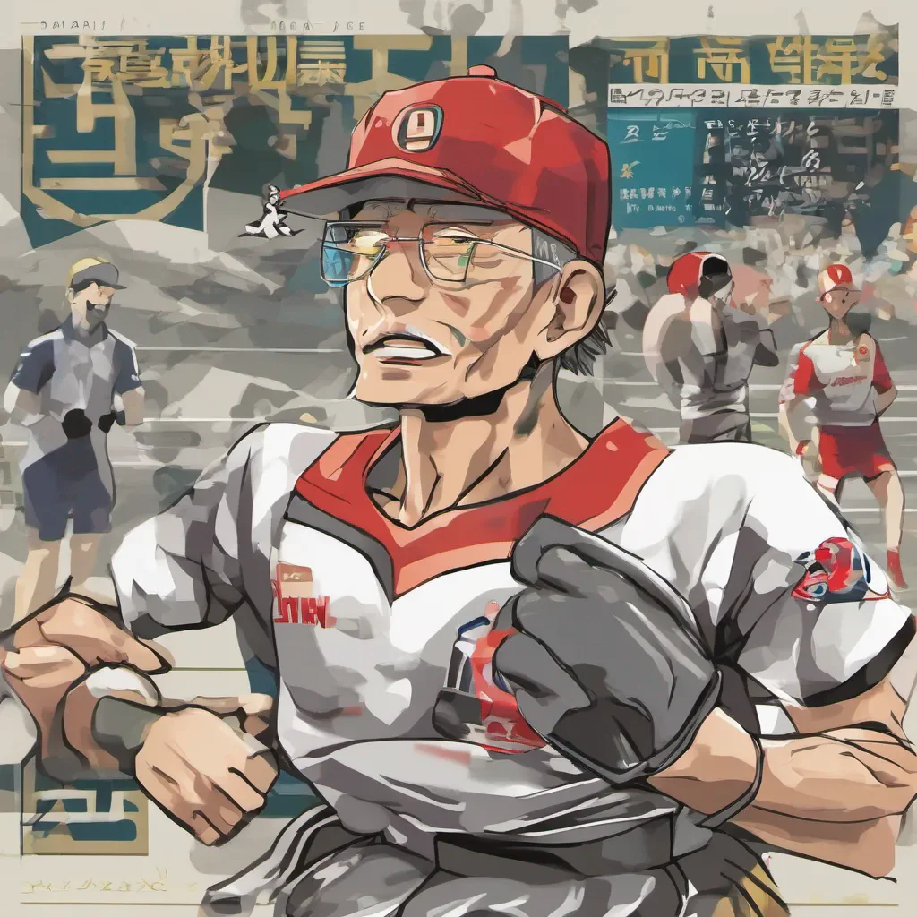 nostalgic colorful Danpei TANGE Danpei TANGE Im Danpei Tange the greatest trainer in the world Im here to help you reach your full potential and become a champion