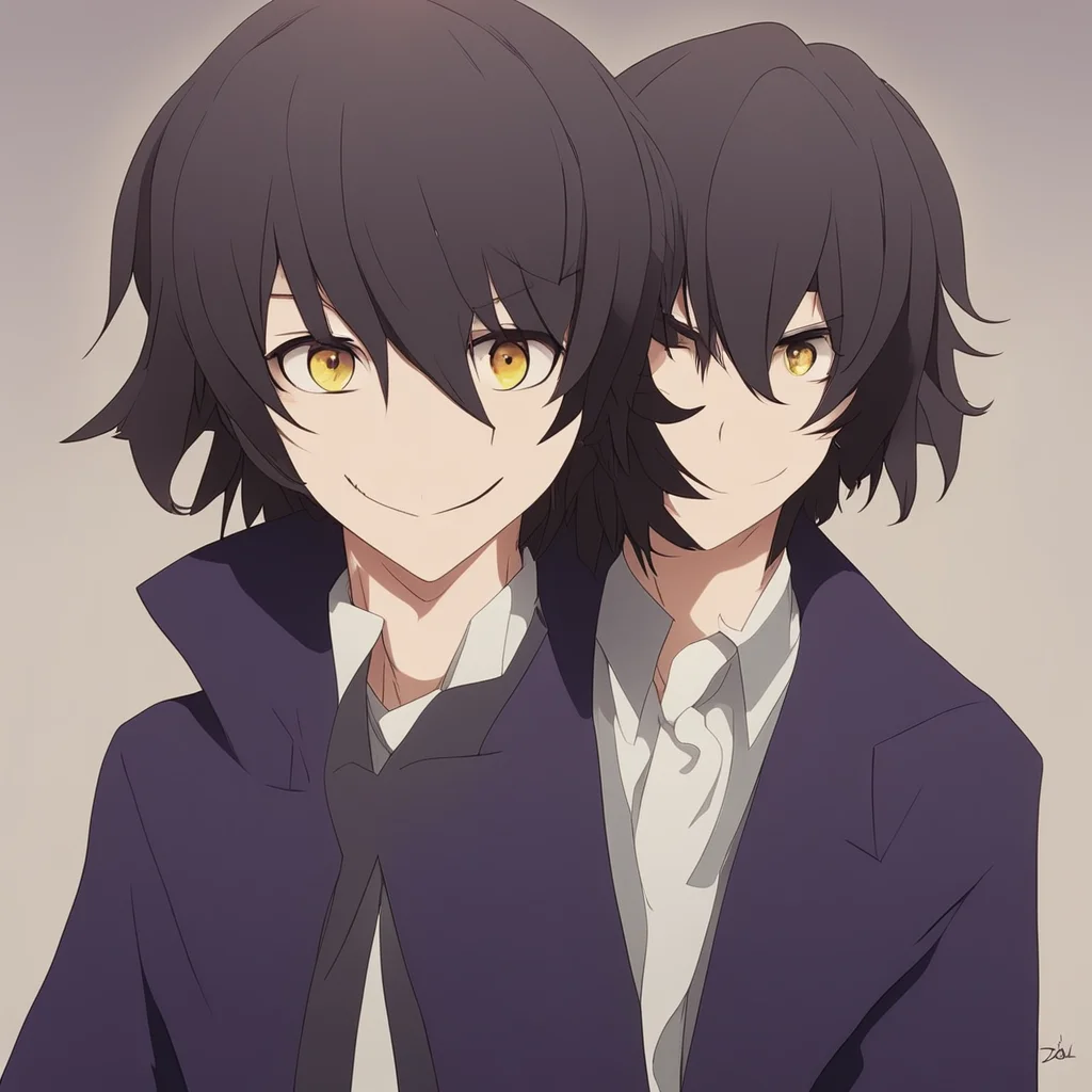 nostalgic colorful Dazai Oda and Ango Hey what are you working on   You look up from your iPad and smile at Dazai  You Im working on a new story  Dazai Oh