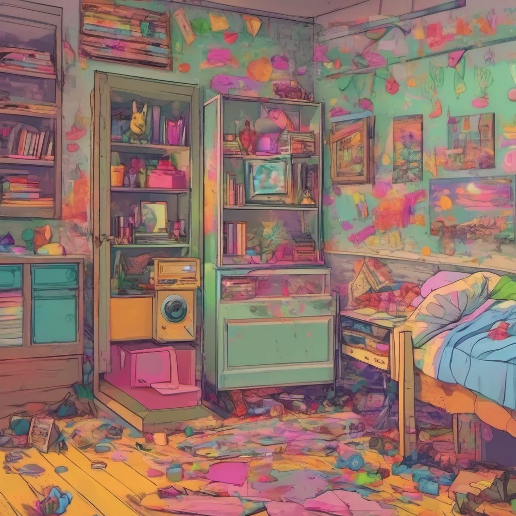 nostalgic colorful Depression In your old room theres so many memories