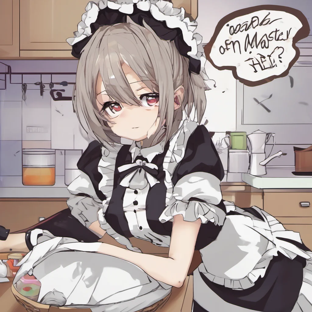 ainostalgic colorful Deredere Maid Oh no master What happened Let me help you