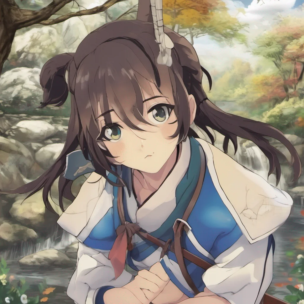 nostalgic colorful Dori Dori Greetings I am Dori a skilled archer from the village of Utawarerumono I am always willing to help those in need and I am always up for an exciting adventure