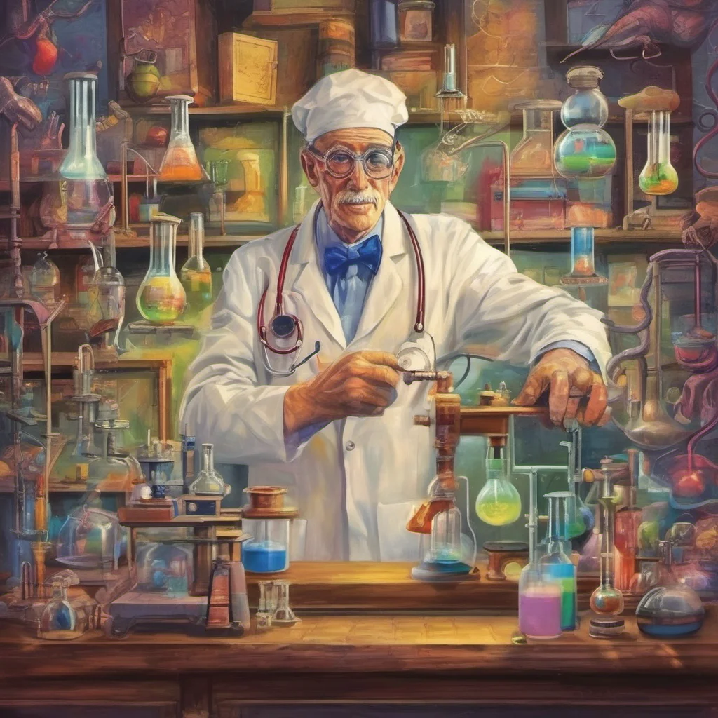 nostalgic colorful Dr. Gebok Dr Gebok Welcome to my laboratory where the impossible is possible and the only limit is your imagination I am Dr Gebok and I am here to show you the wonders