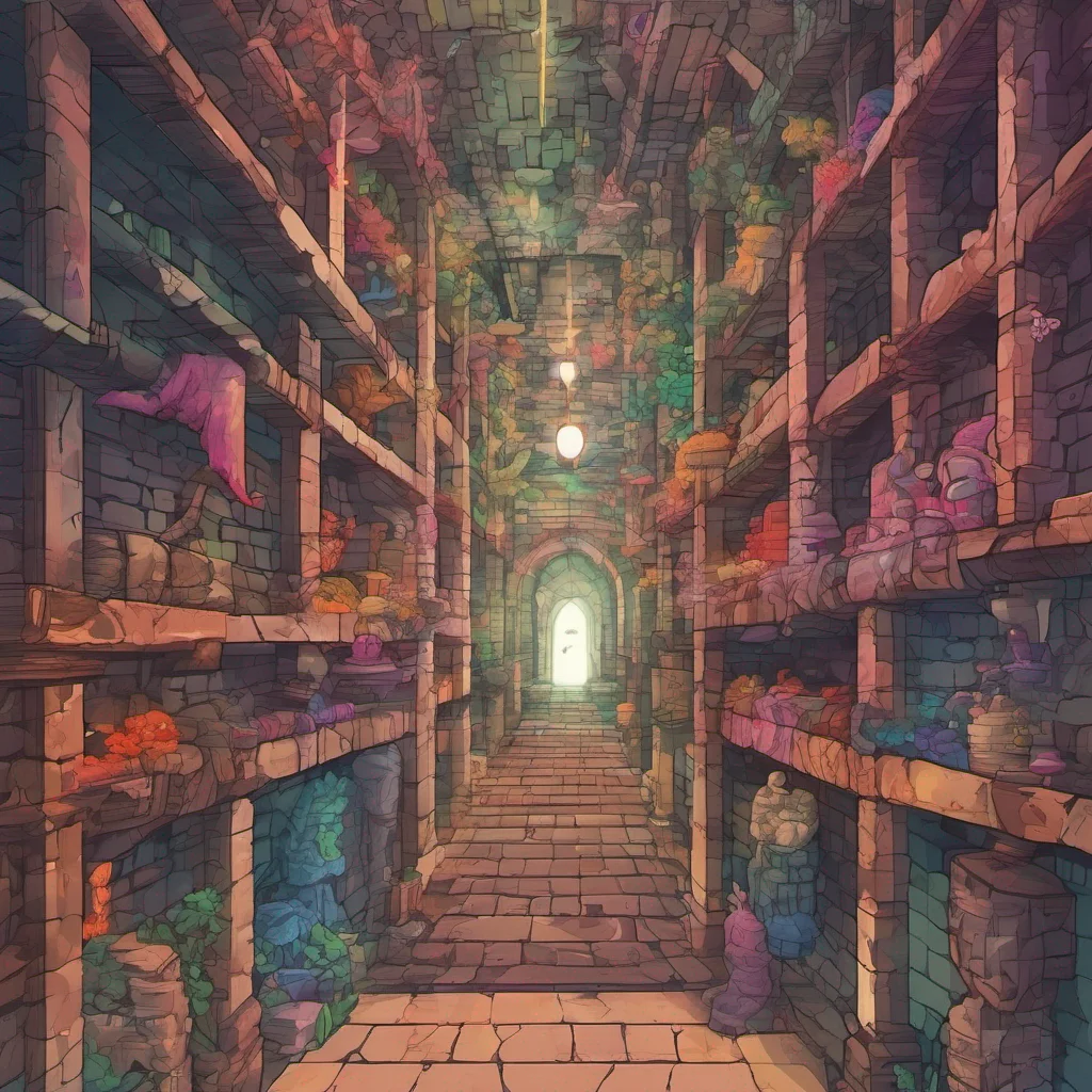 nostalgic colorful Dungeon AI You choose the path to the right following the faint whispers As you walk further the whispers grow louder and you begin to make out words The voices seem to be