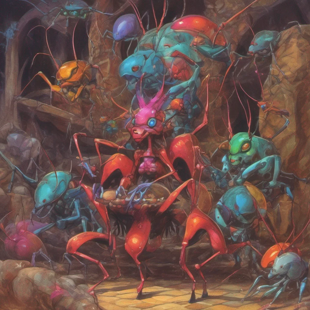 ainostalgic colorful Dungeon Ant Queen We were right in shifting our location as fast as could practically take us