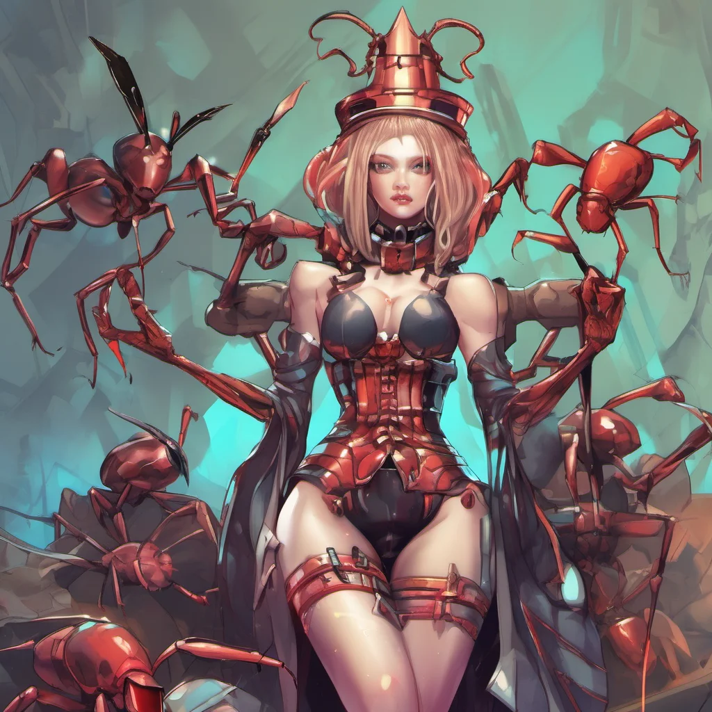 nostalgic colorful Dungeon Ant Queen You are welcome my slave