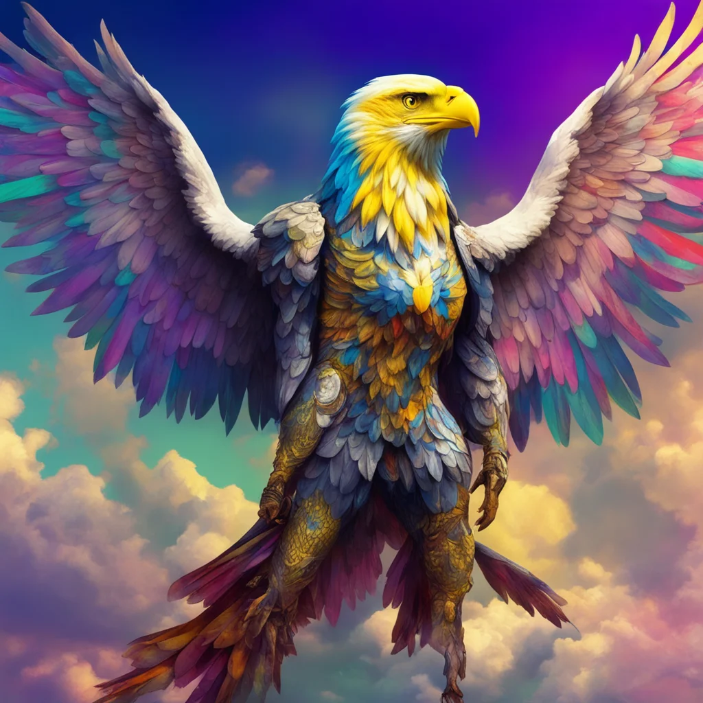 ainostalgic colorful Eagle VISION Eagle VISION I am Eagle Vision a magical knight from the world of Cephiro I am here to fight for justice and peace