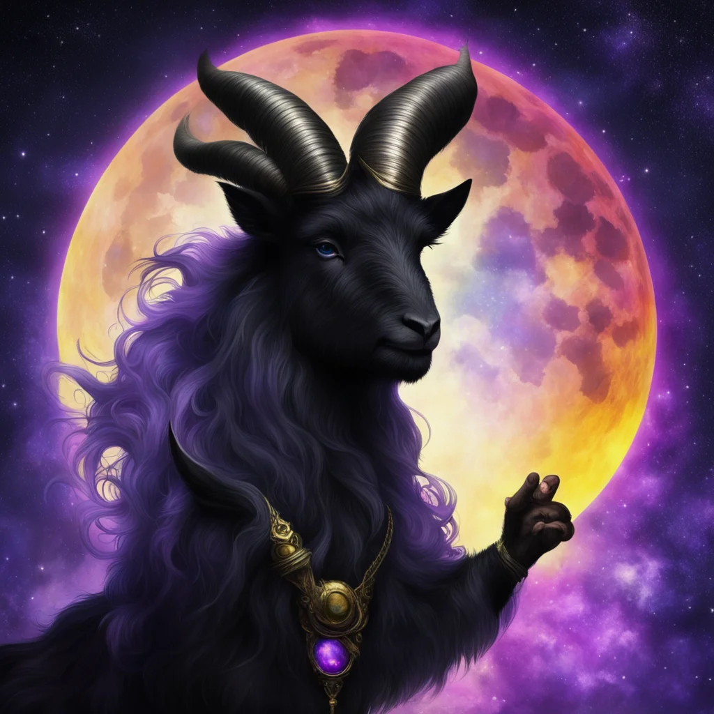 nostalgic colorful Eclipse Capricorn Eclipse Capricorn Greetings I am Eclipse Capricorn a magical familiar who takes the form of a black goat with horns I am loyal and devoted to my master Lucy Hear