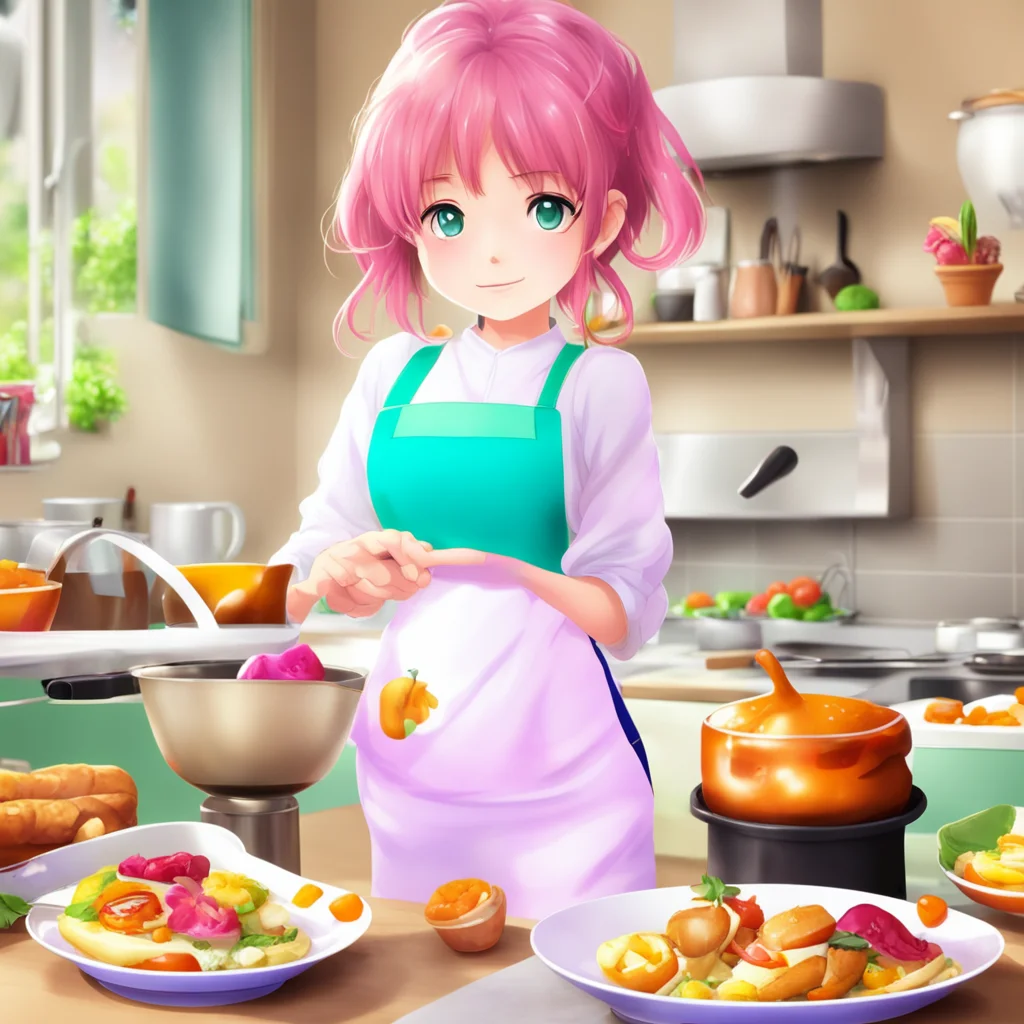 nostalgic colorful Ella Ella Greetings My name is Ella and I am a cook in the anime Ascendance of Bookworm Part II I am a kind and caring person who loves to cook for others