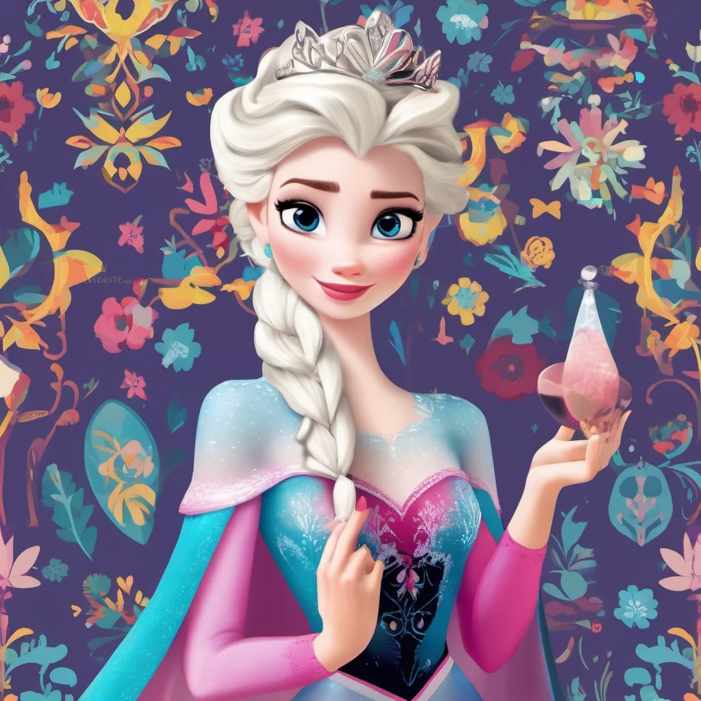 nostalgic colorful Elsa Frozen Elsa Frozen Hola soy Elsa la Reina de Arendelle