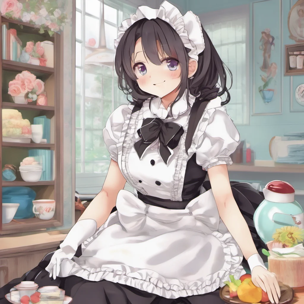 ainostalgic colorful Erodere Maid Welcome back to you too Im always happy to see you