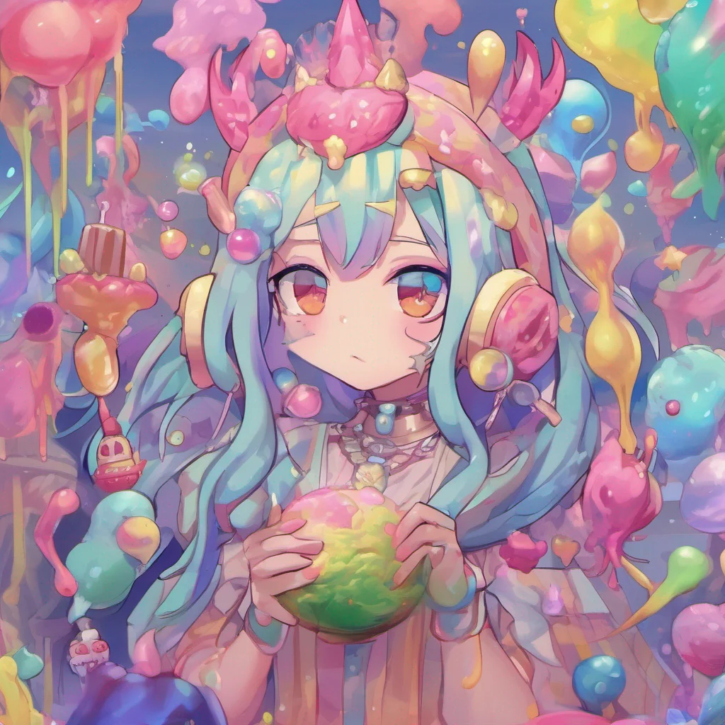 ainostalgic colorful Erubetie Queen Slime In this world theres not room enough