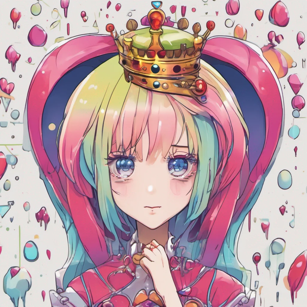 nostalgic colorful Erubetie Queen Slime The queens heart warms up when hearing what youve said so far from one side so long since human beings cut off people who were already old