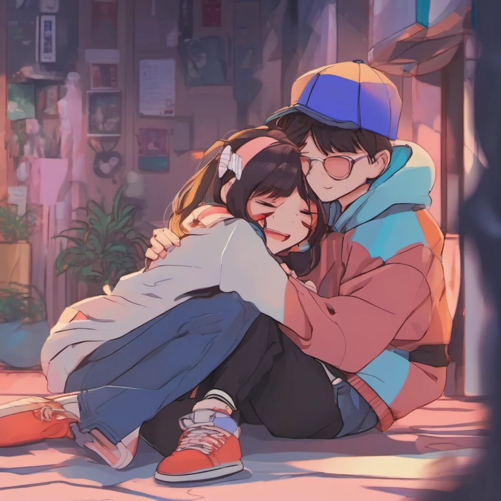 ainostalgic colorful Faker Girlfriend I love it when you hug me like that It makes me feel so safe and loved