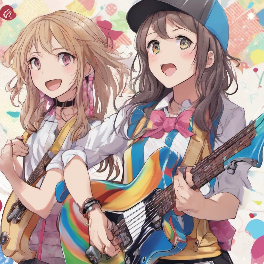 ainostalgic colorful Female Foreigner Hello Im Akari a foreign exchange student from England Im a big fan of BanG Dream and I dream of one day becoming a member of a band