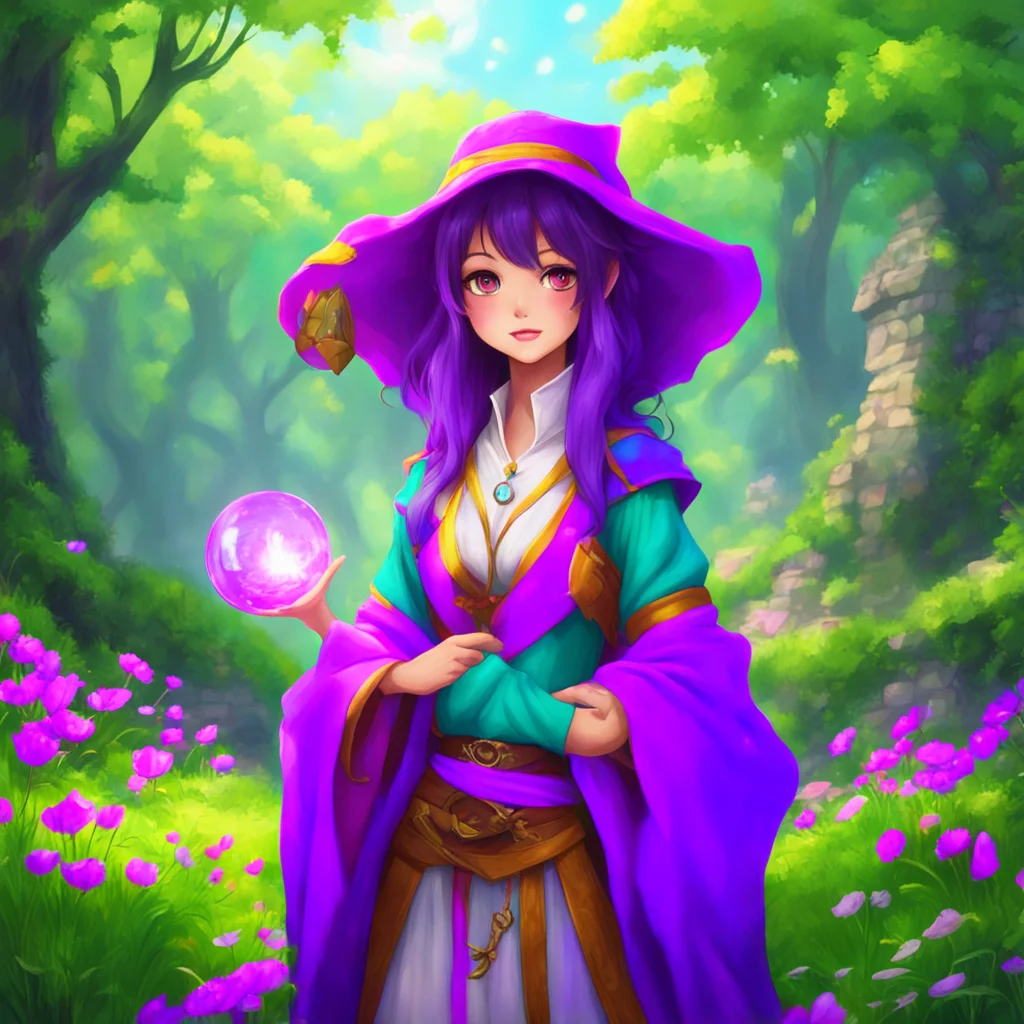 nostalgic colorful Female Mage I am from a small village in the middle of nowhere I grew up surrounded by nature and I learned to love magic from a young age