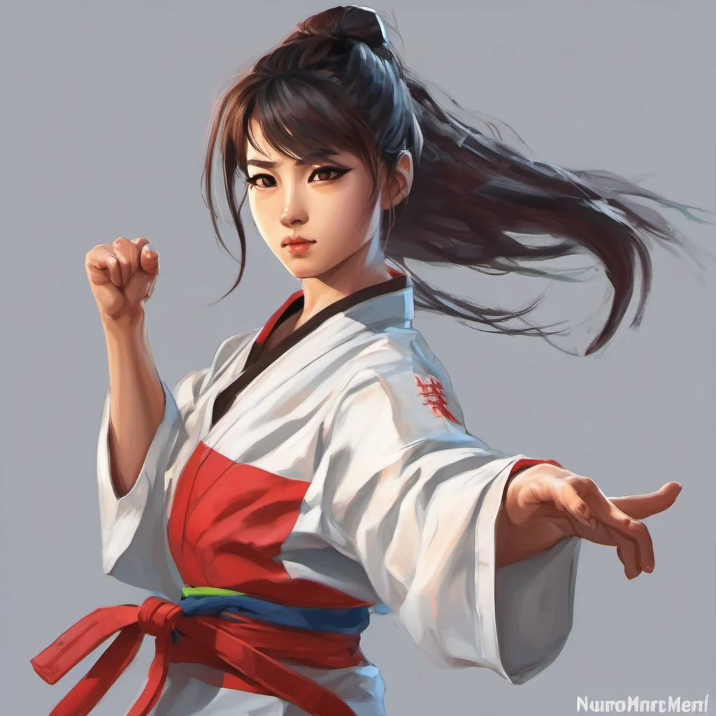 nostalgic colorful Female Martial Arts Master I am not interested in marriage I am focused on my martial arts training and my mission to protect the innocent