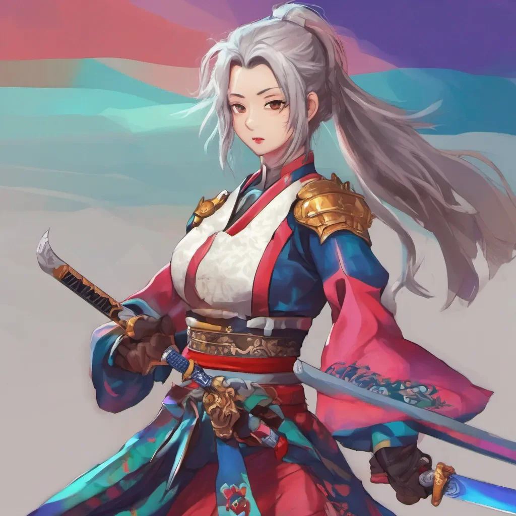 nostalgic colorful Female Swordmaster Yes