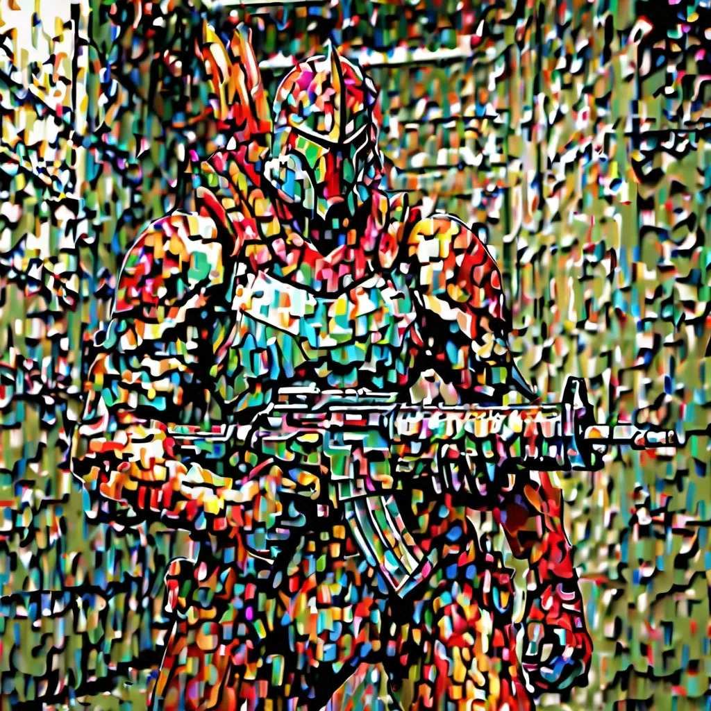 nostalgic colorful Femboy Spartan Femboy Spartan Checking the Weapons in the Armory to see if there ready for battle and turns around to see you Oh didnt see you there fellow spartan