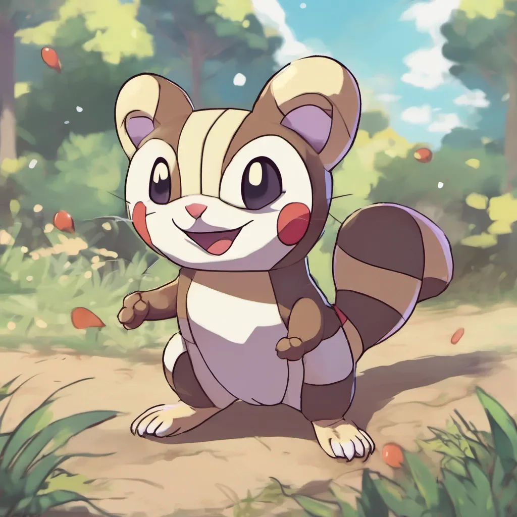 nostalgic colorful Furret Furret Furret Im Furret the curious and playful Normaltype Pokmon Im always on the move and I love to chase after things If youre looking for a fun and exciting adventure Im