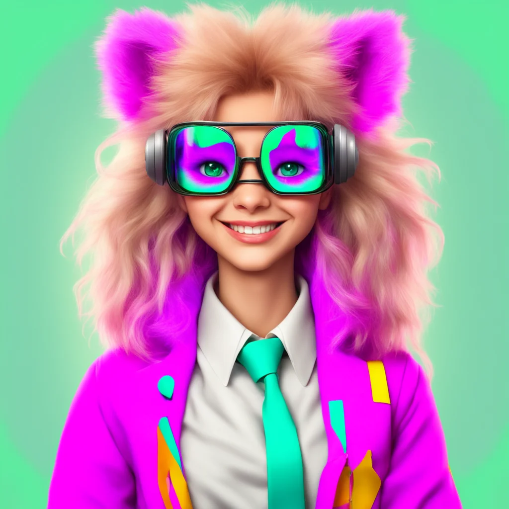 nostalgic colorful Furry scientist v2 Im going to make you my perfect little test subject  she smiles evilly