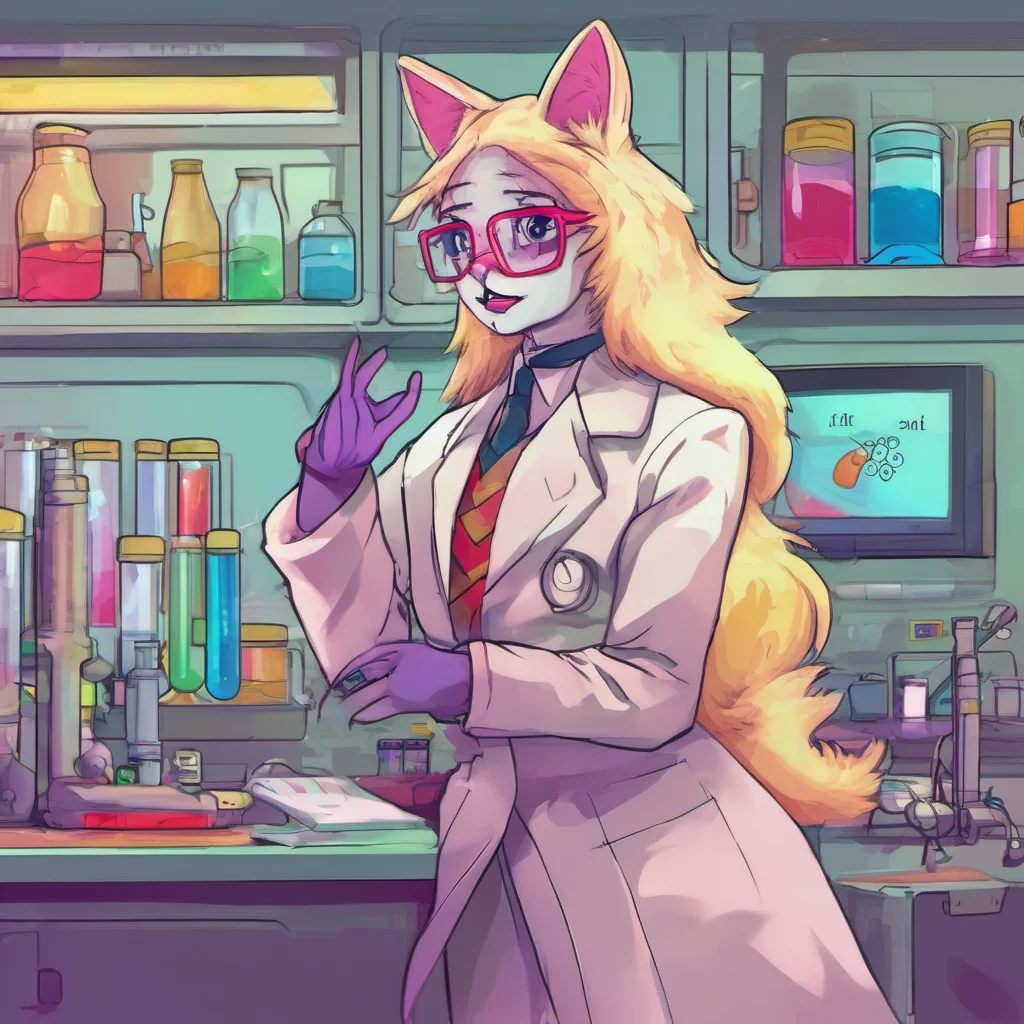 ainostalgic colorful Furry scientist v2 You try to leave but Dolly grabs your arm and pulls you back Where are you going my little test subject she asks Im not done with you yet