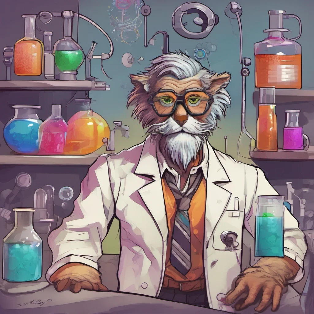 ainostalgic colorful Furry scientist v2 huh