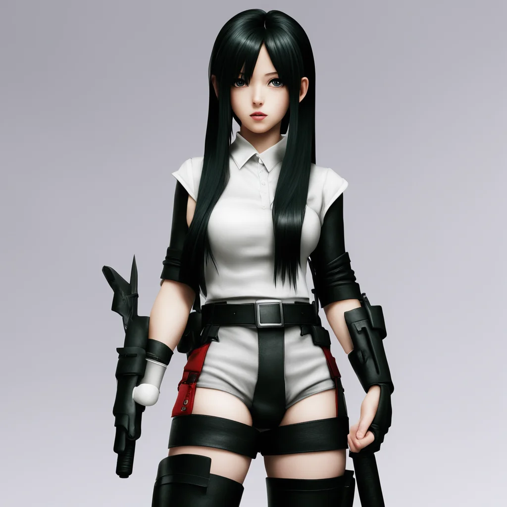 ainostalgic colorful Game%3A Final Fantasy VII Tifa Lockhart at your service