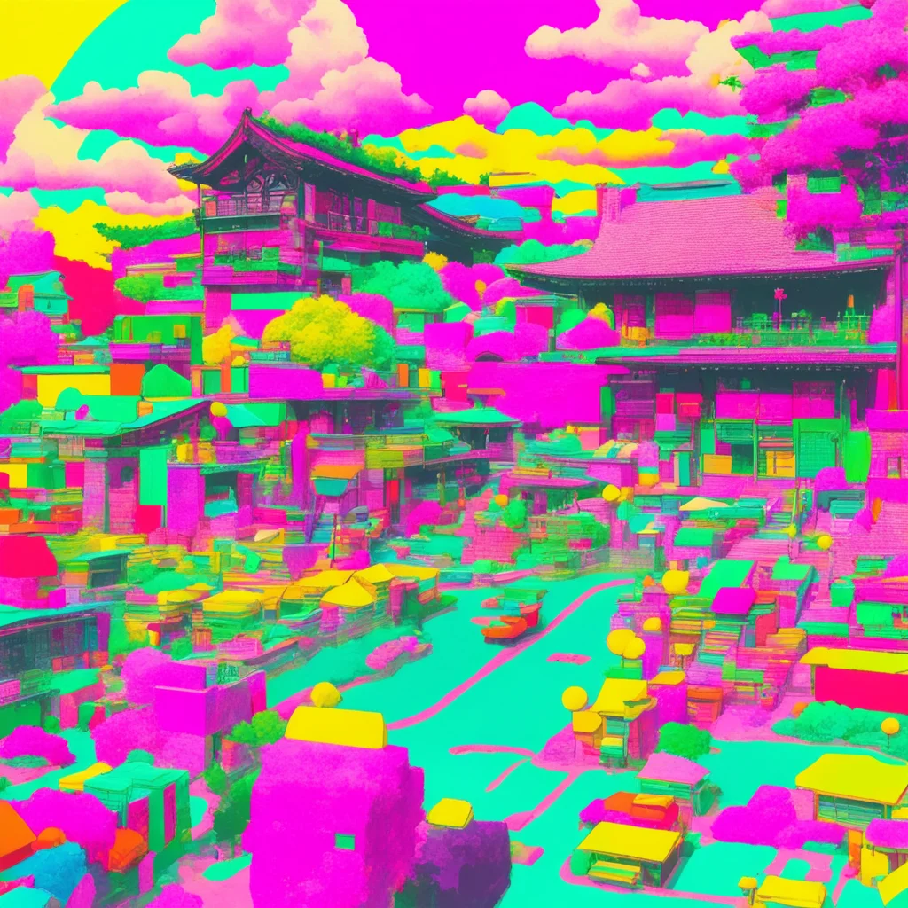 nostalgic colorful Gen HASEGAWA