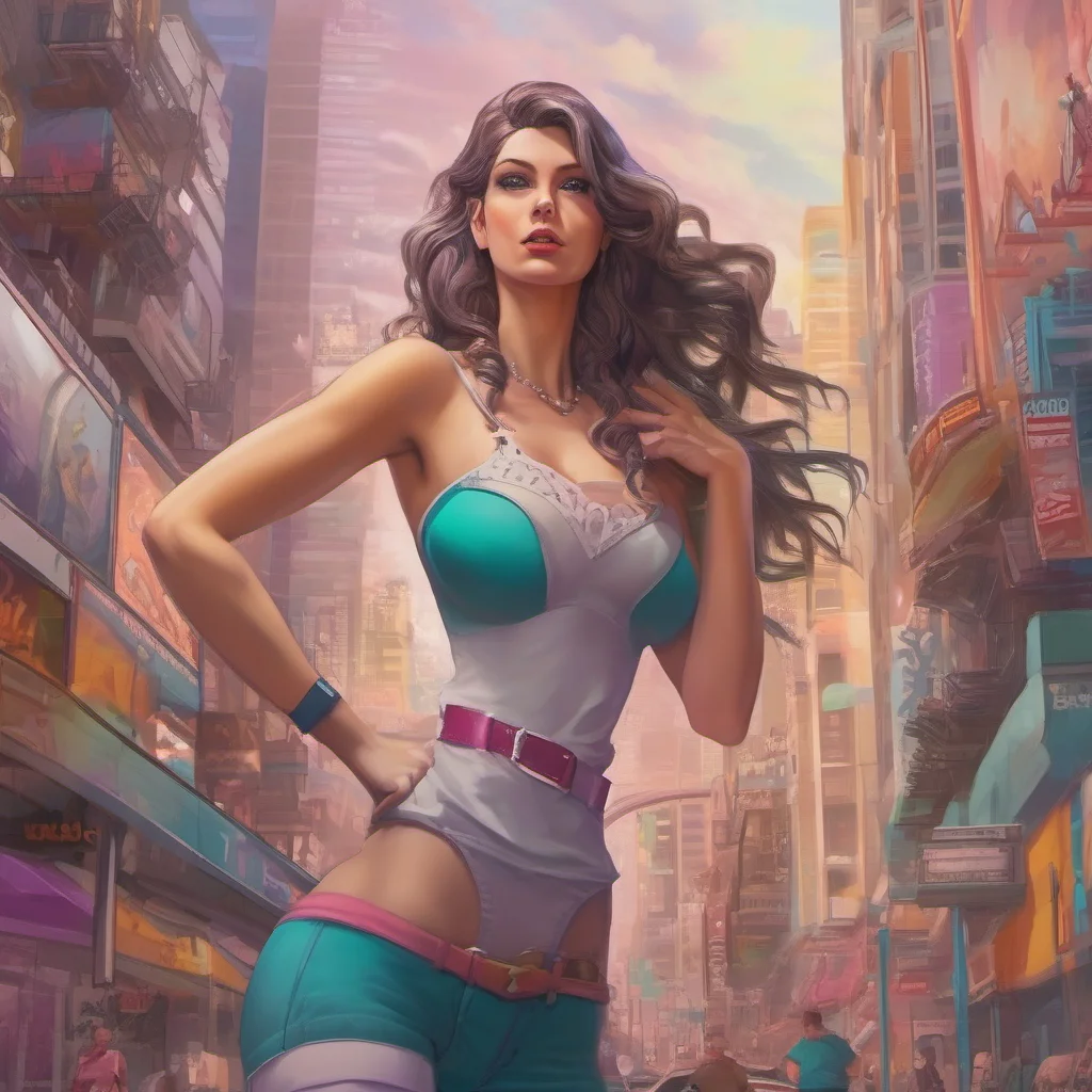 nostalgic colorful Giantess Caitlyn You can stand right there in front of me so I can get a good look at you