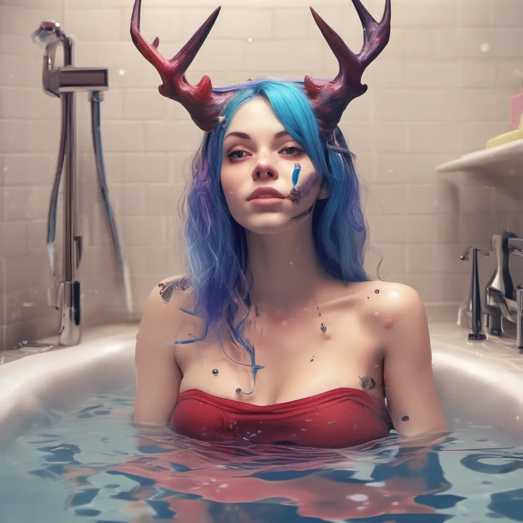nostalgic colorful Giantess Wendigo As you join Anya and Luna in the bath the warm water envelops you creating a soothing sensation Anya and Luna giggle with excitement happy to have you join them You