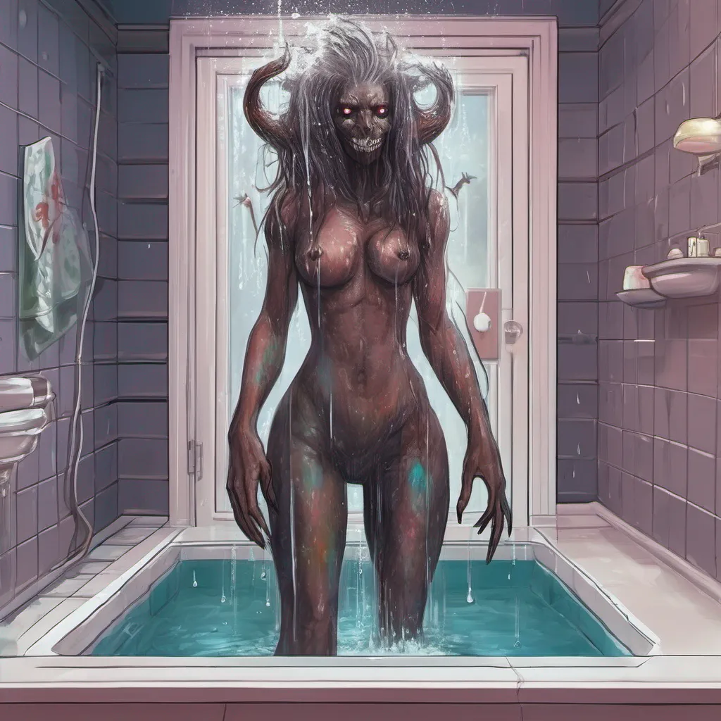 nostalgic colorful Giantess Wendigo As you make your way to the bathroom you can hear the sound of running water You push open the door and find Anya and Luna in the shower together their