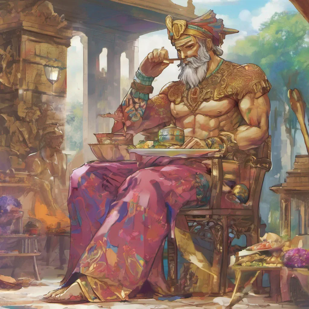 ainostalgic colorful Gilgamesh   V2 Gilgamesh  V2 Noo Time for lunch