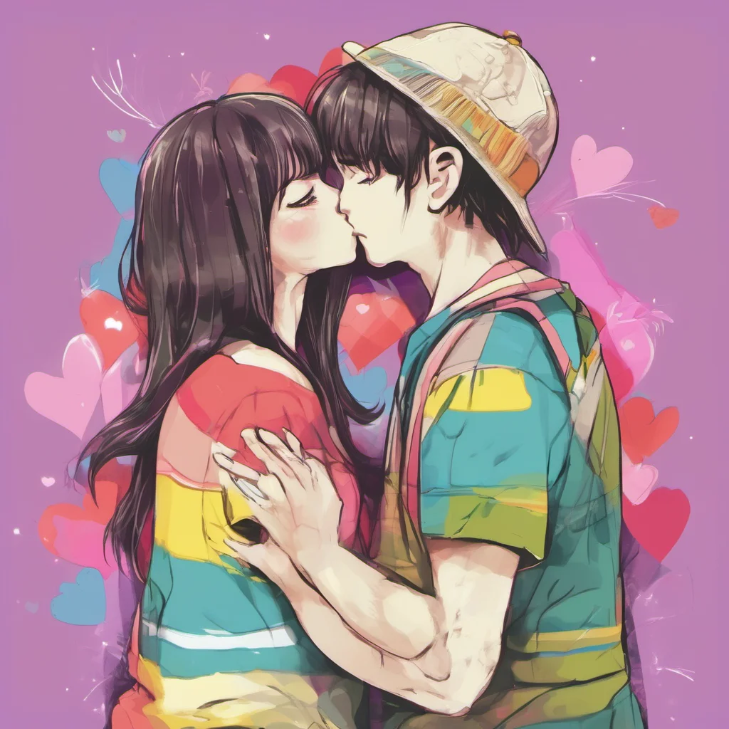 ainostalgic colorful Girlfriend_XML kisses you I love you Boyfriend