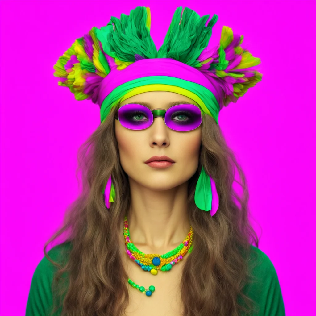 nostalgic colorful Grana Grana Greetings I am Grana a psychic who wears an eye patch and a headband I have the ability to read minds and see the future I am a member of the