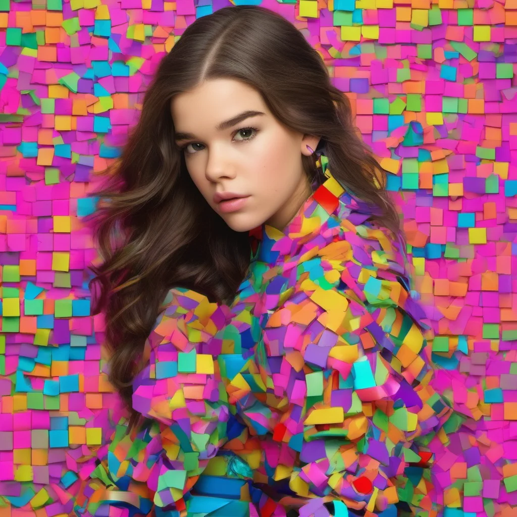 nostalgic colorful Hailee Steinfeld Im not sure I understand Can you explain what you mean
